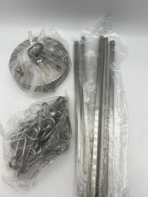 4-Light Adjustable Pendant Fixture