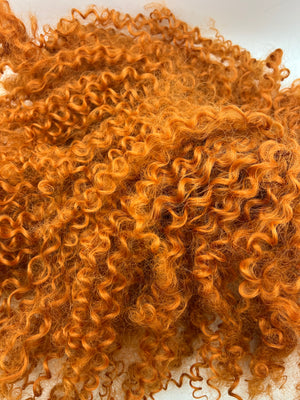 Ginger Orange Kinky Curly Extensions