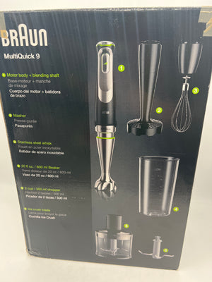 Braun MQ9137XI Hand Blender attachments