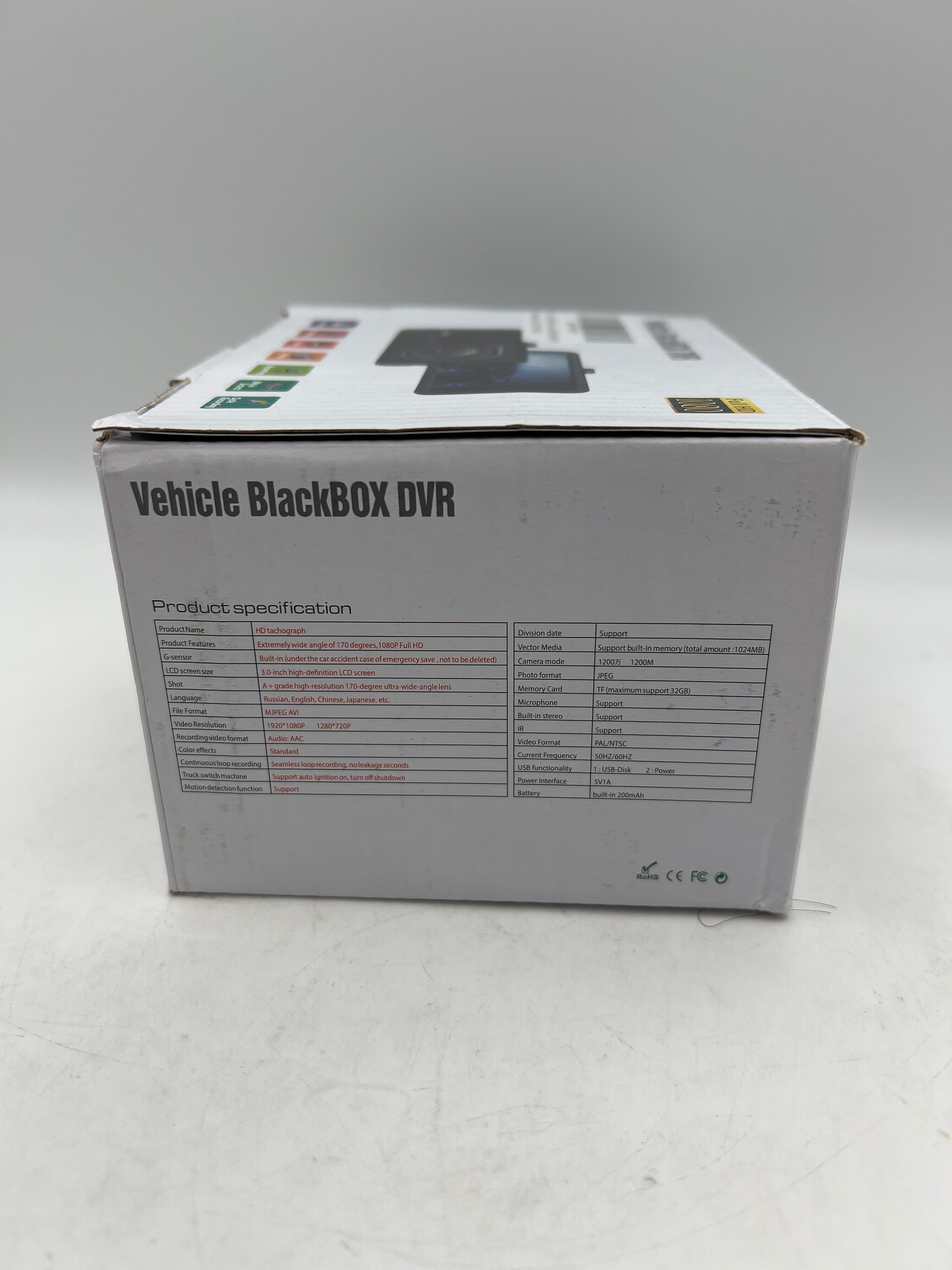 3-Inch 1080P HD Car Driving Recorder