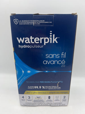 Waterpik Cordless Advanced 2.0 Water Flosser – Black WP-582