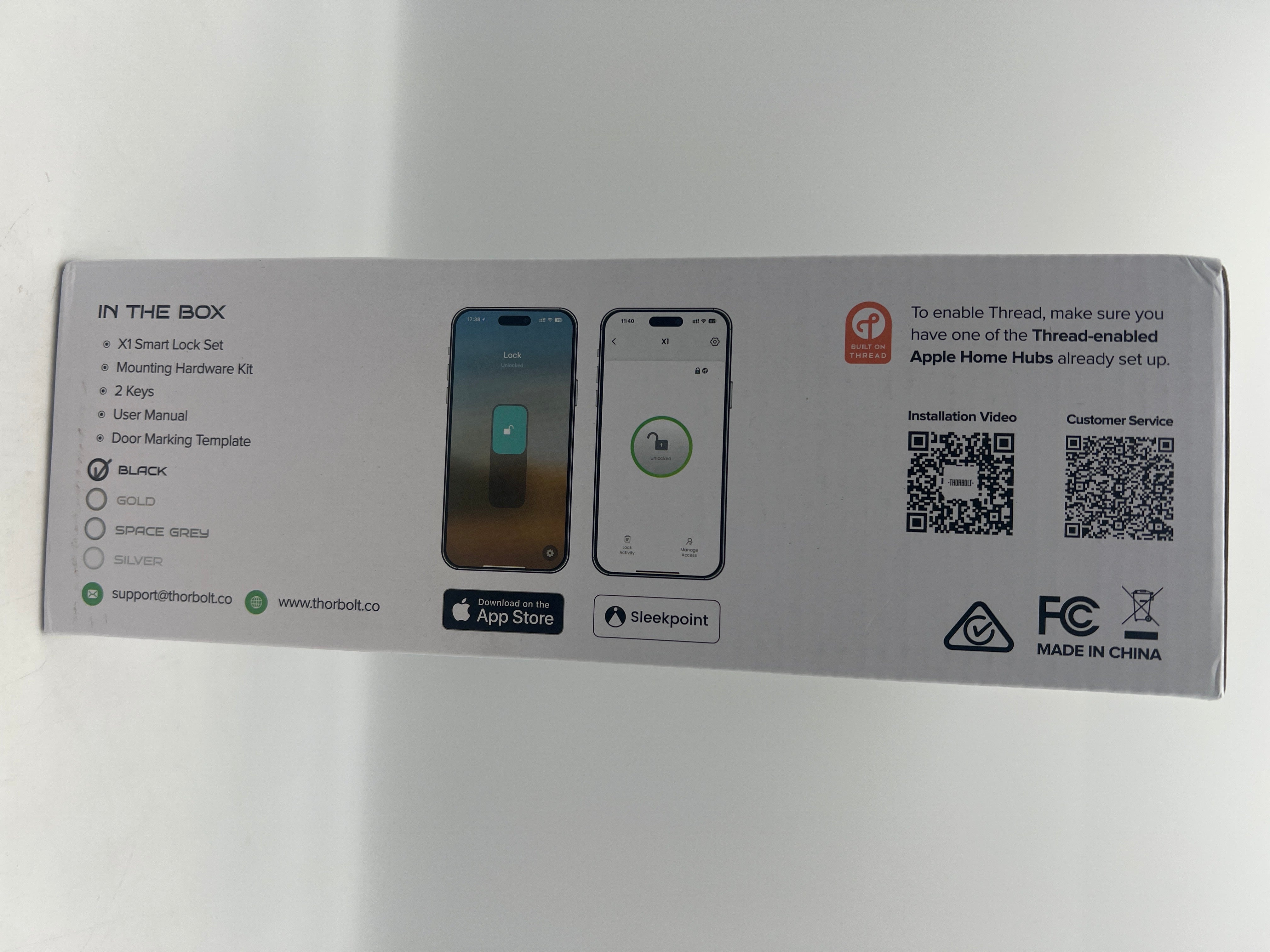 X1 Apple Home Key Tap to Unlock Smart Keyless Entry Door Lock with Fingerprint