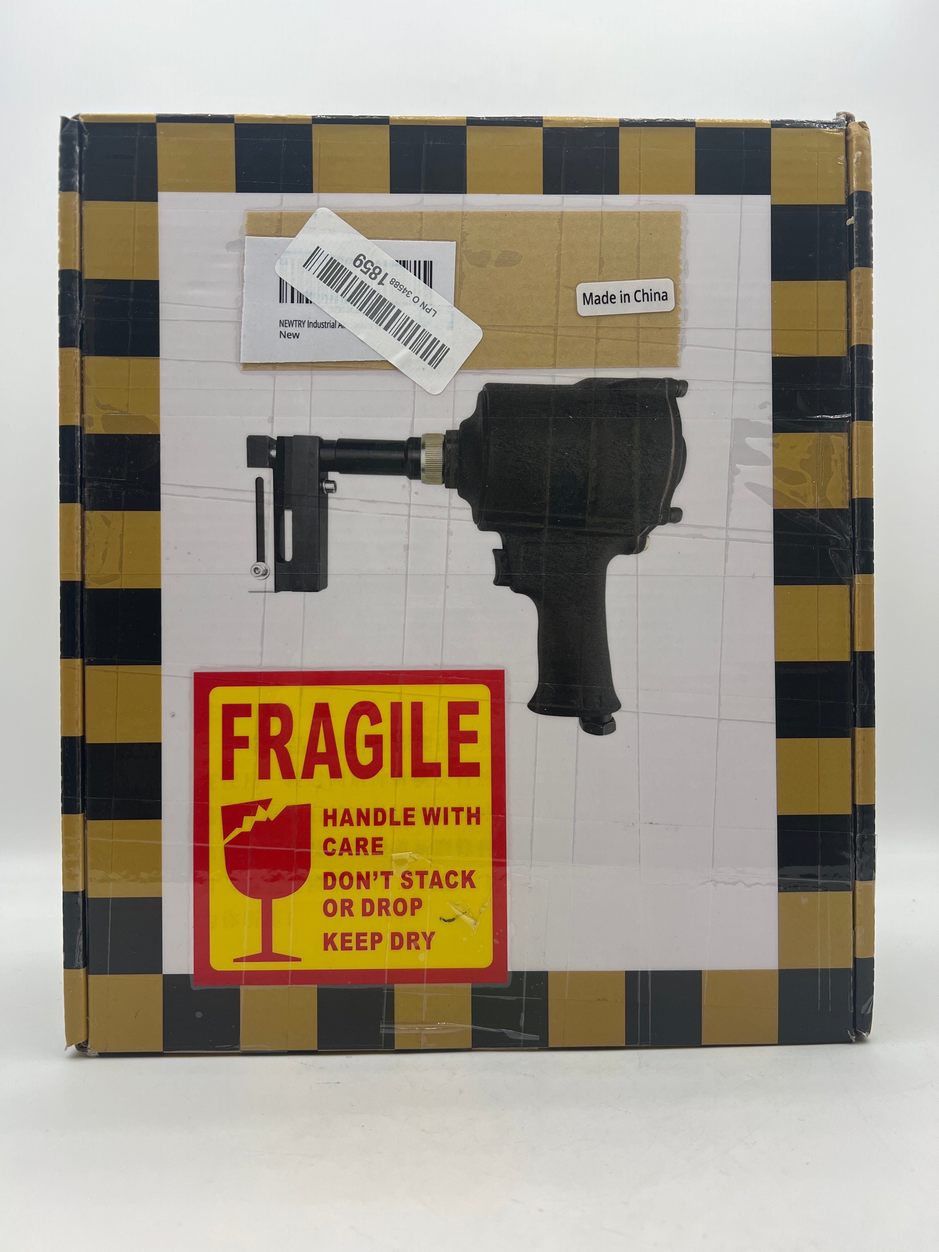 NEWTRY Pneumatic Hole Puncher in use