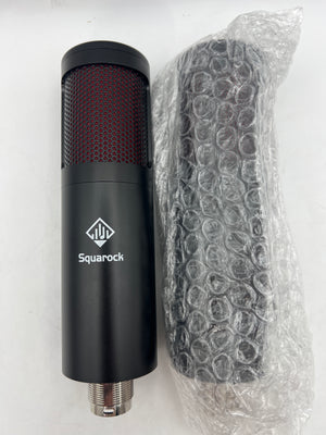 Podcast Equipment Bundle for 2 with Audio Interface DJ Mixer and 48V XLR Condenser Microphones