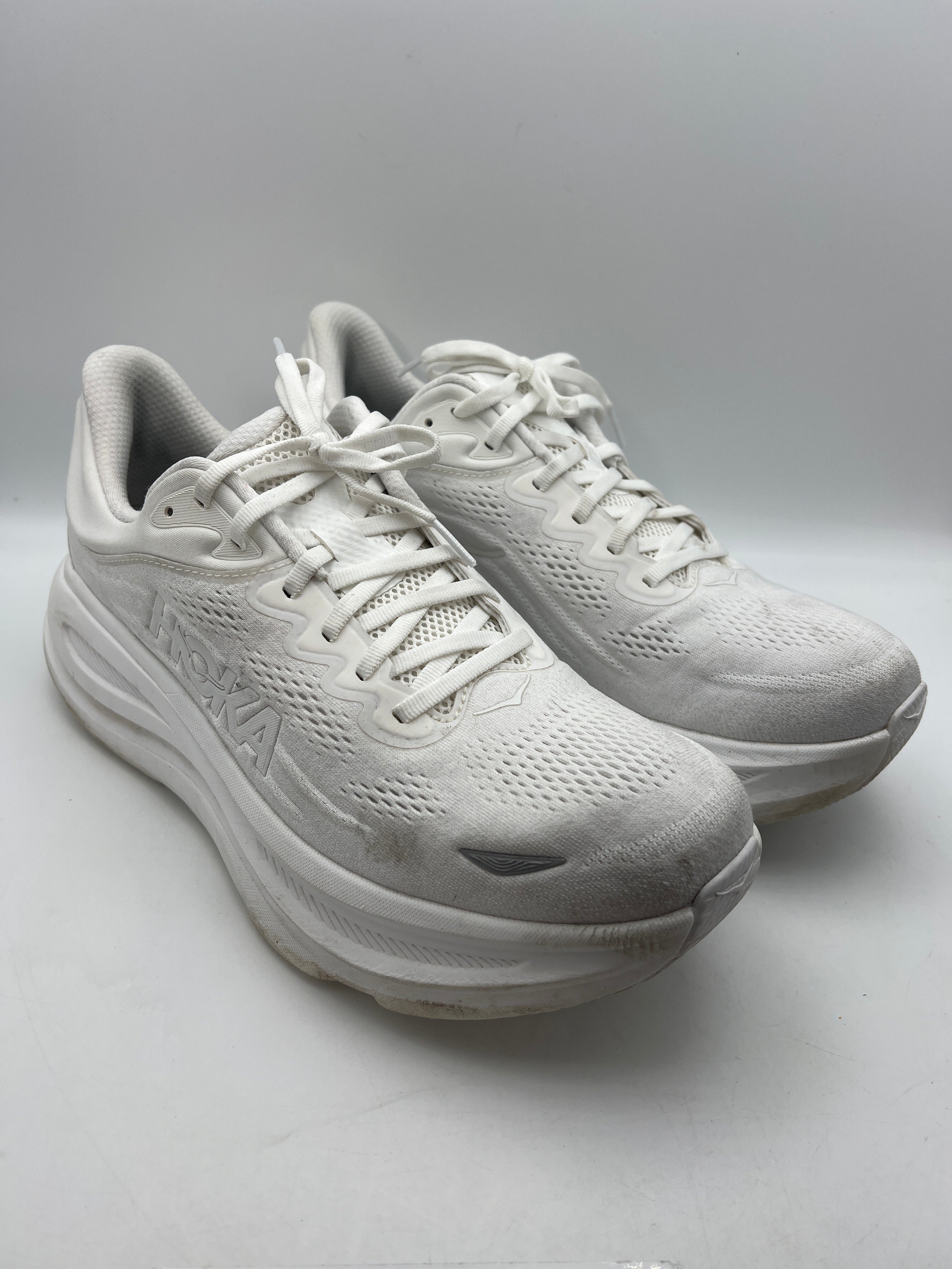 Hoka Men's Bondi 9 White/White 11.5 Medium