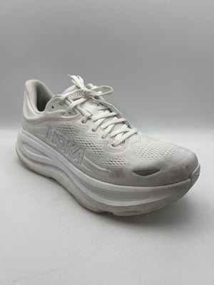 Hoka Men's Bondi 9 White/White 11.5 Medium