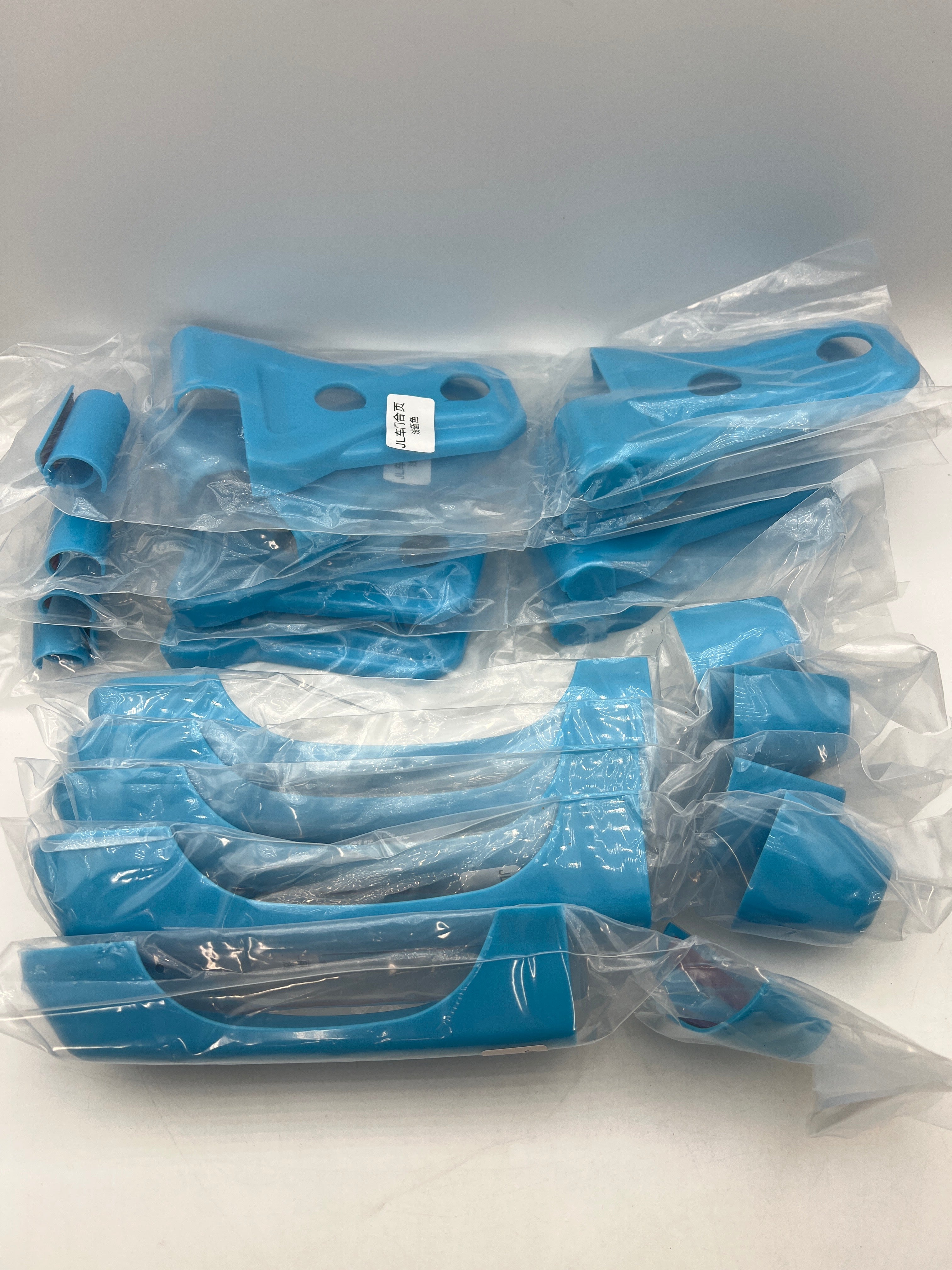 E-cowlboy 26PCS Exterior Trim Kit for Jeep Wrangler JL JLU 2018-2025 - Light Blue