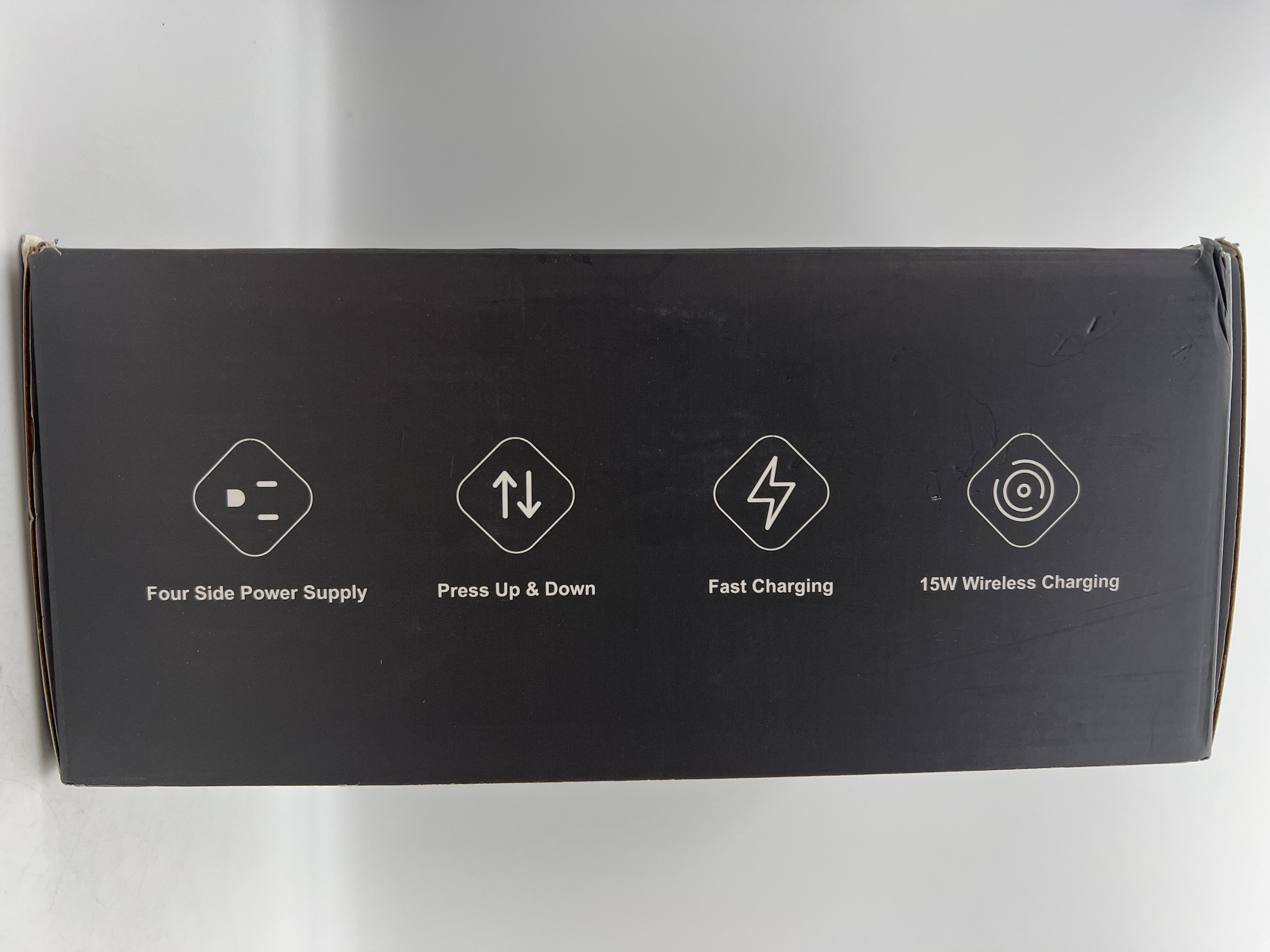 ANNQUAN 3-Inch Pop-Up Outlet with 15W Wireless Charger