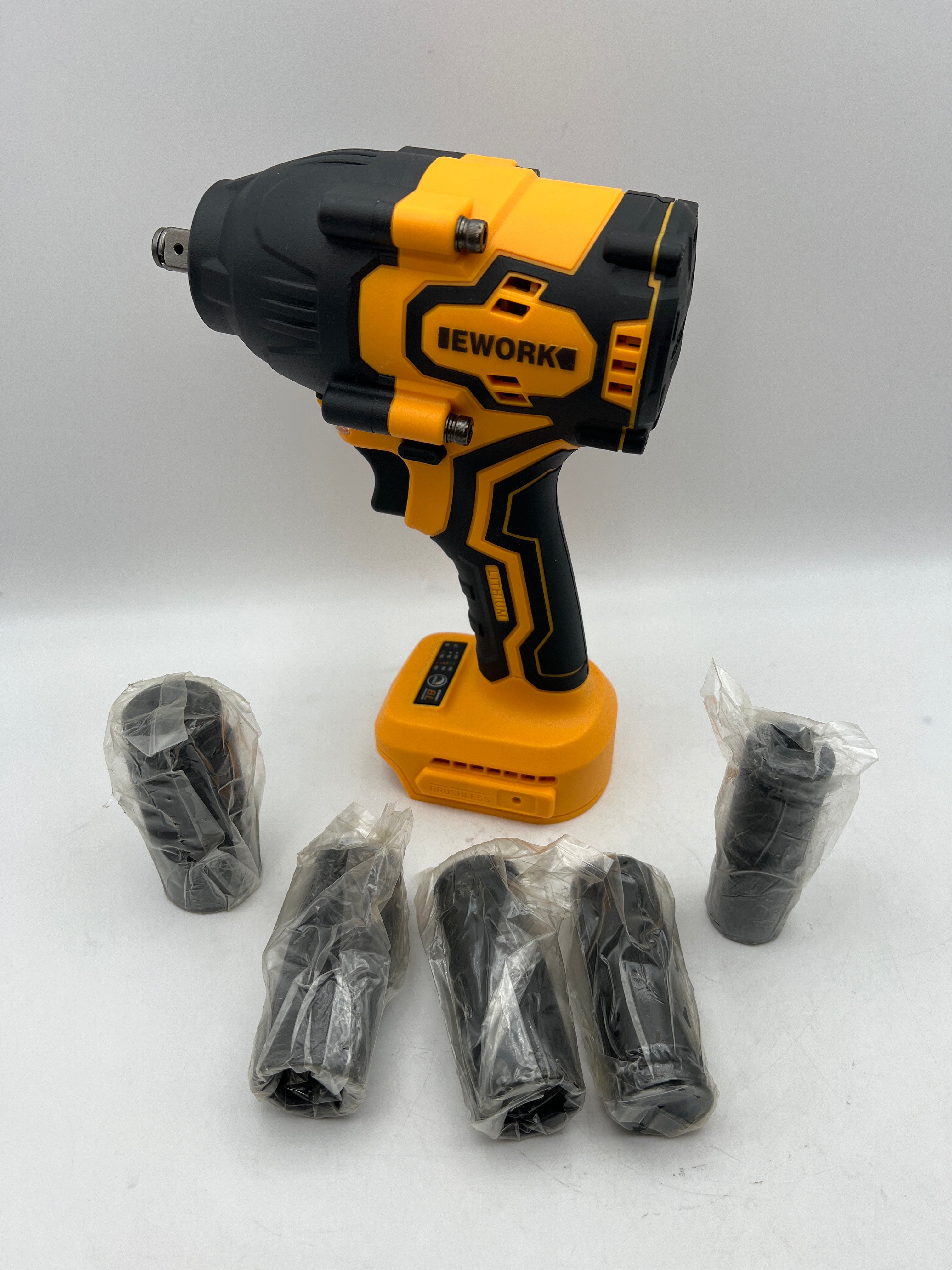 EWORK 21V 1/2" Brushless Cordless Impact Wrench