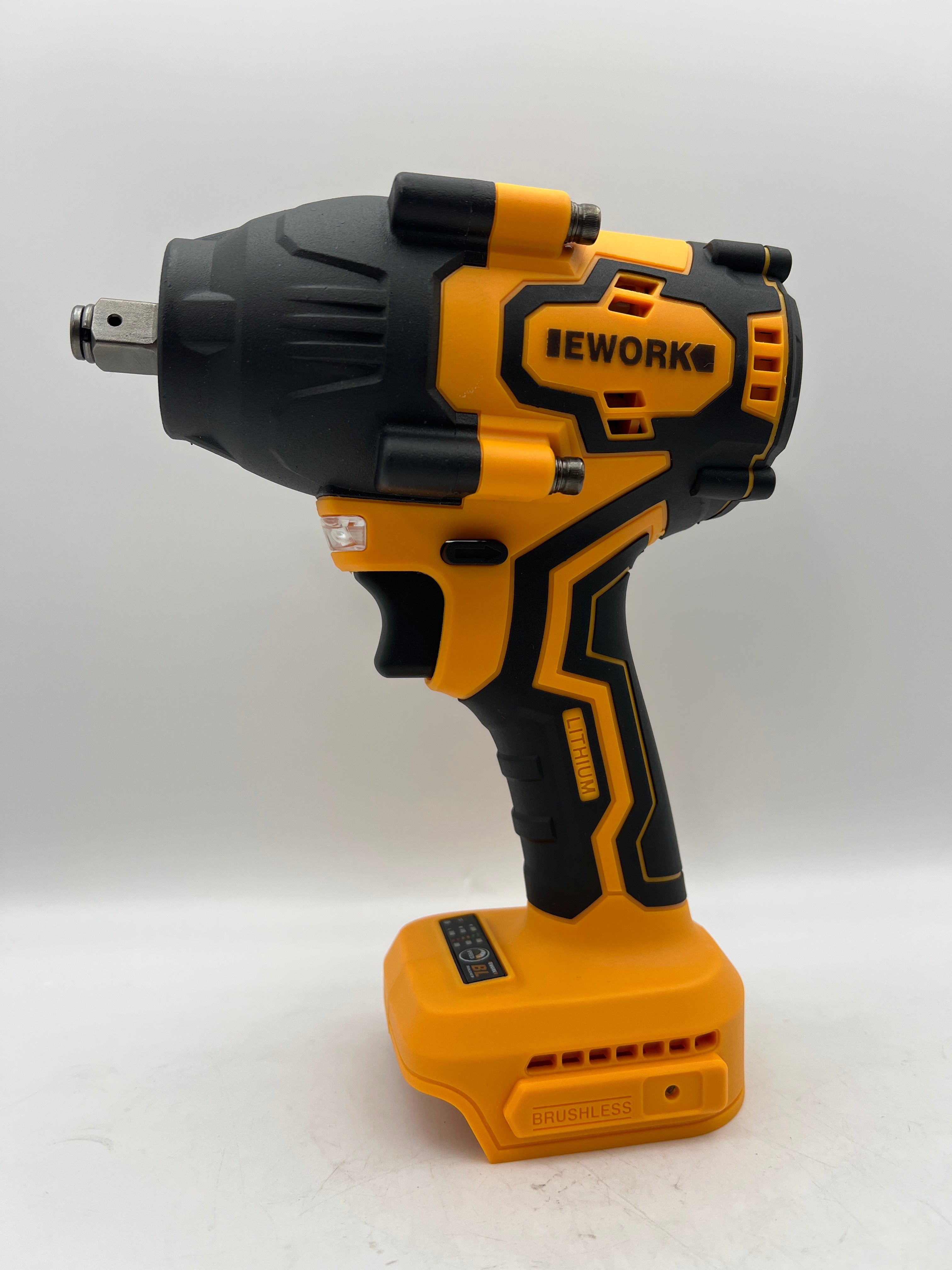 EWORK 21V Impact Wrench Compatible with Makita 18V Batteries