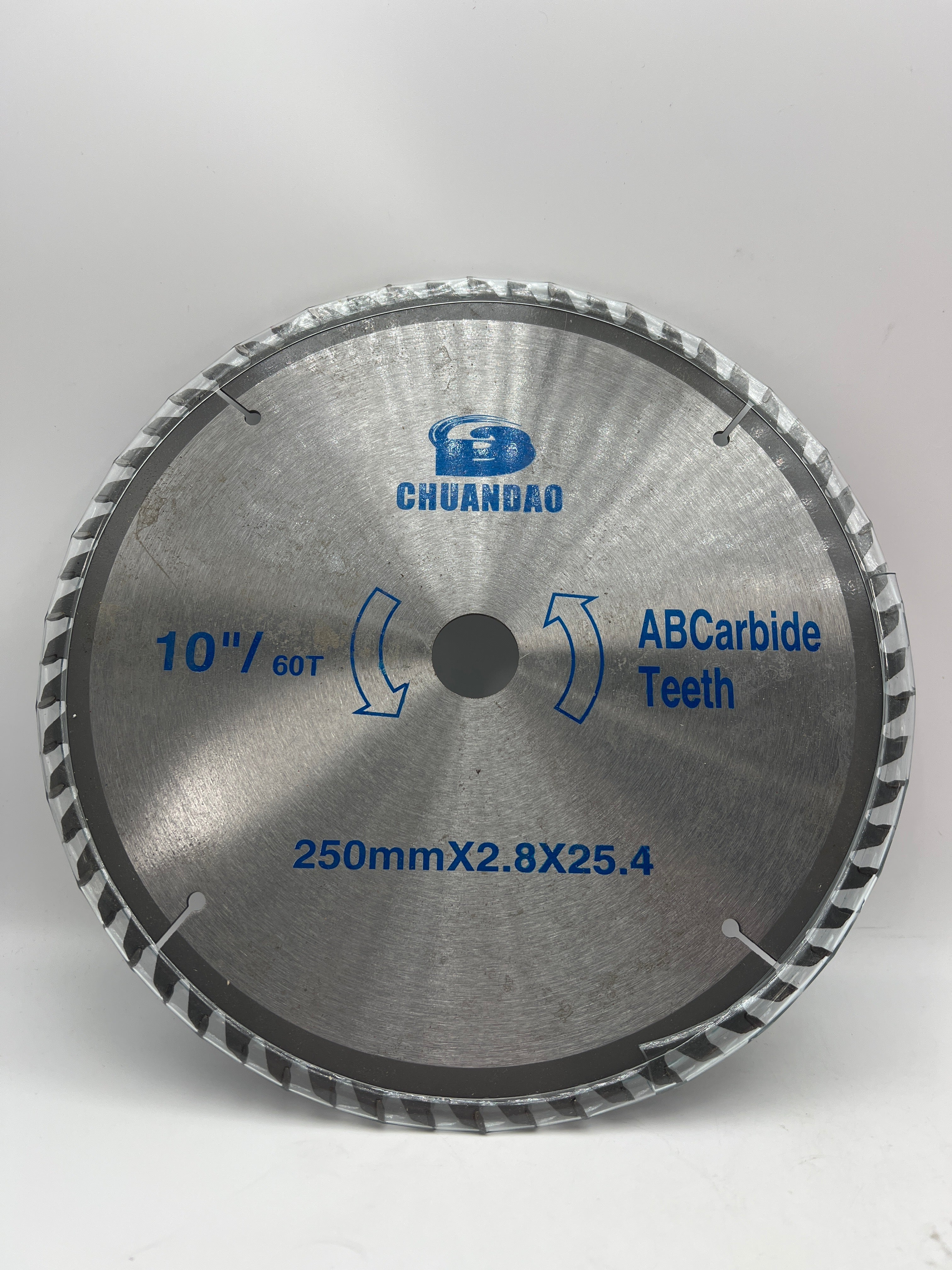 10-Inch 60-Tooth Carbide-Tipped Circular Saw Blade