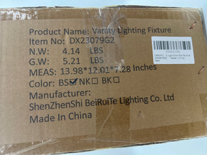 DSMJFU Vintage 2-Light Bathroom Vanity Light