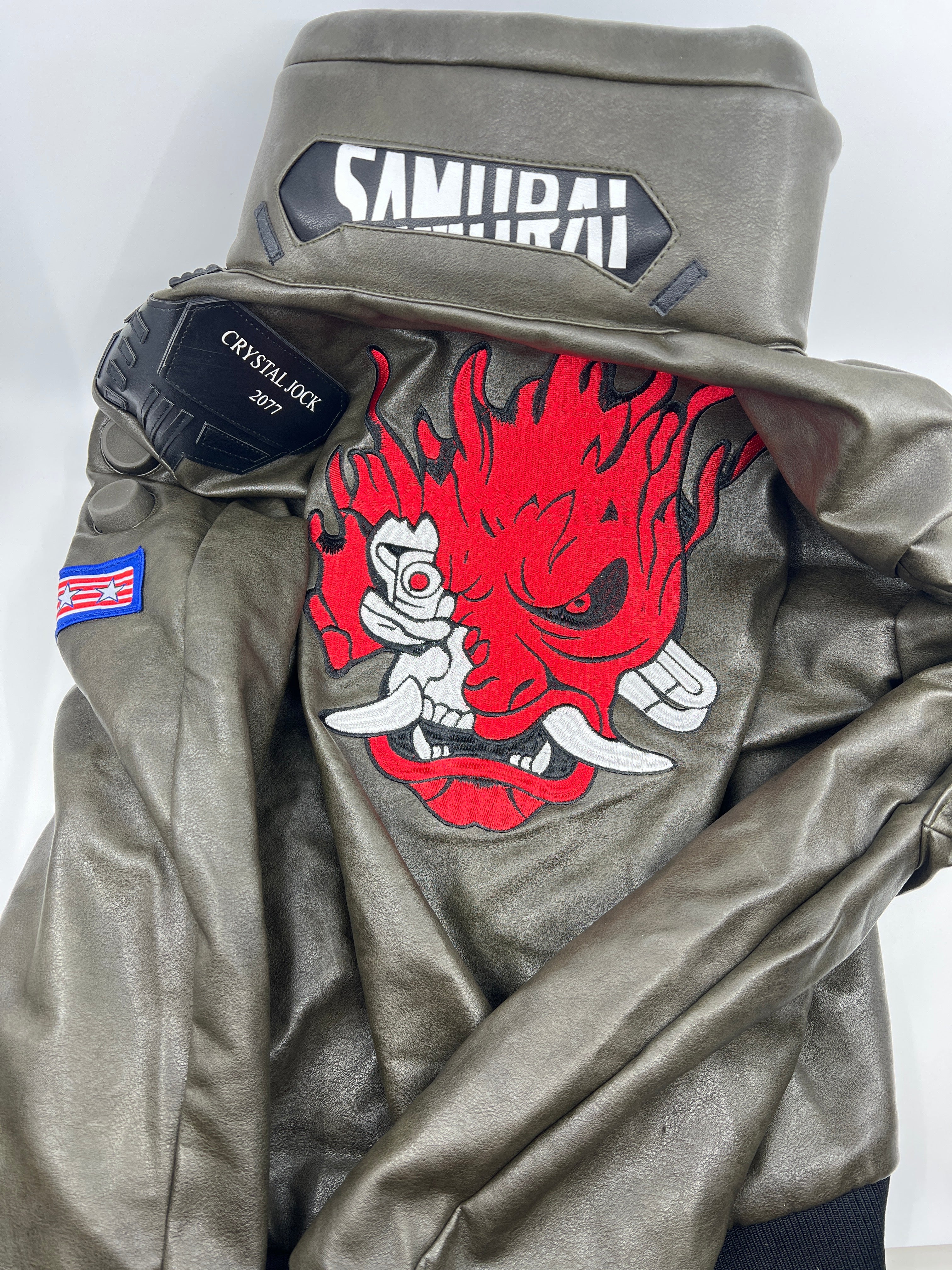 saounisi Unisex Samurai Jacket Cosplay