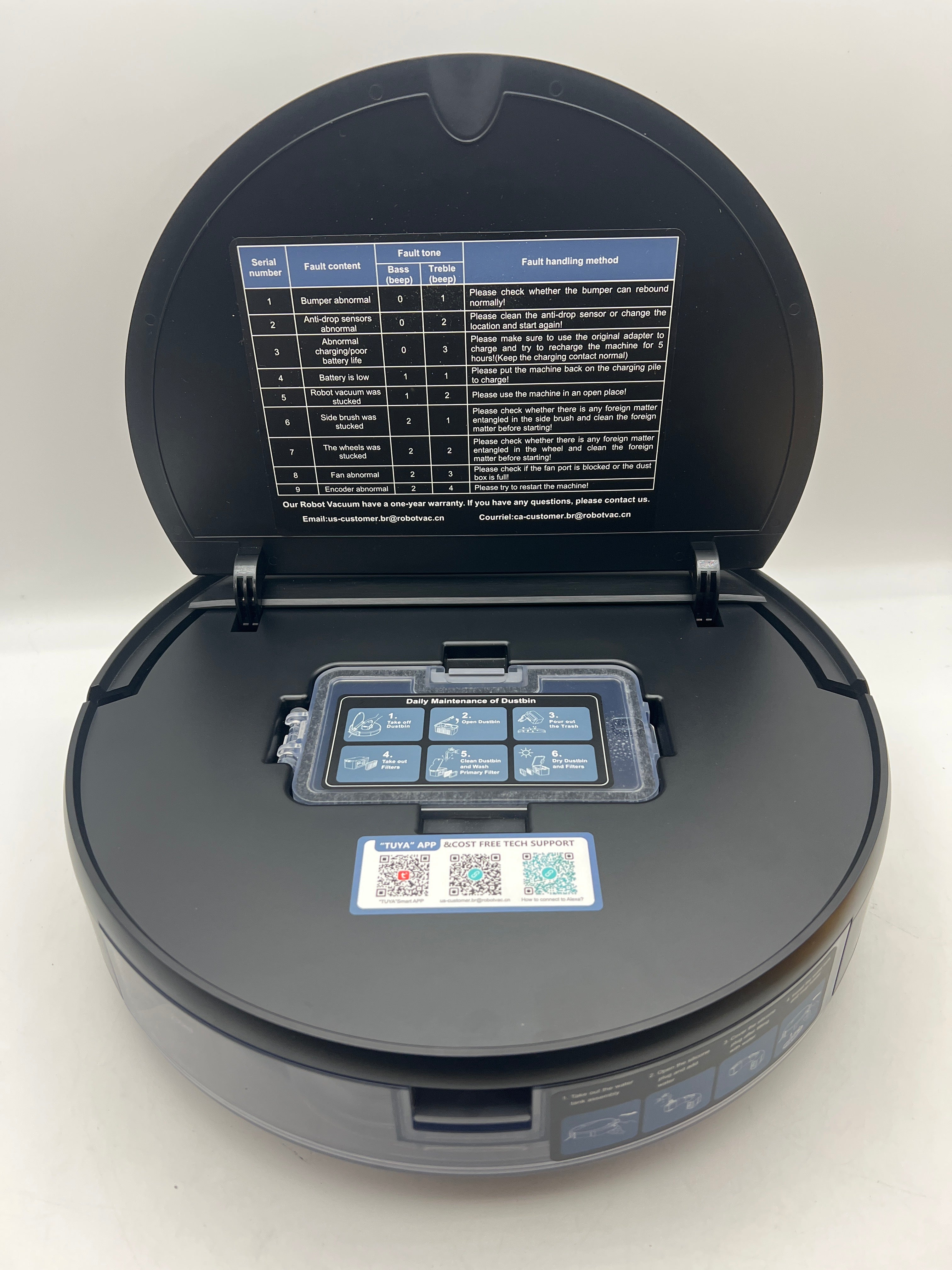 MAMNV Robot Vacuum and Mop 2-in-1