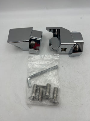 BAKAFOH Aluminum Bat-Shaped Driver Floorboards for Can-Am Ryker 600/900