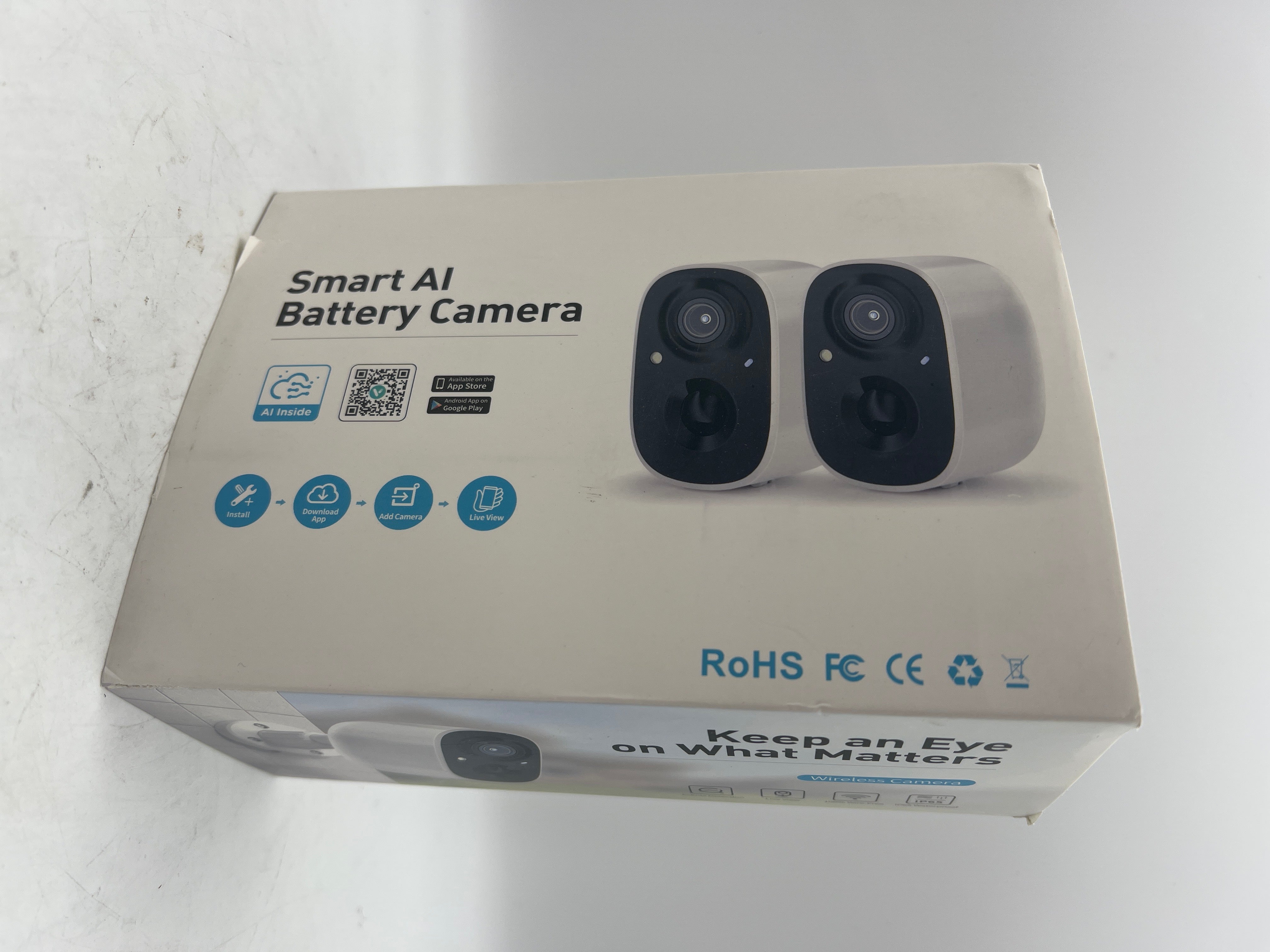MaxiViz 2K Wireless Outdoor Security Camera