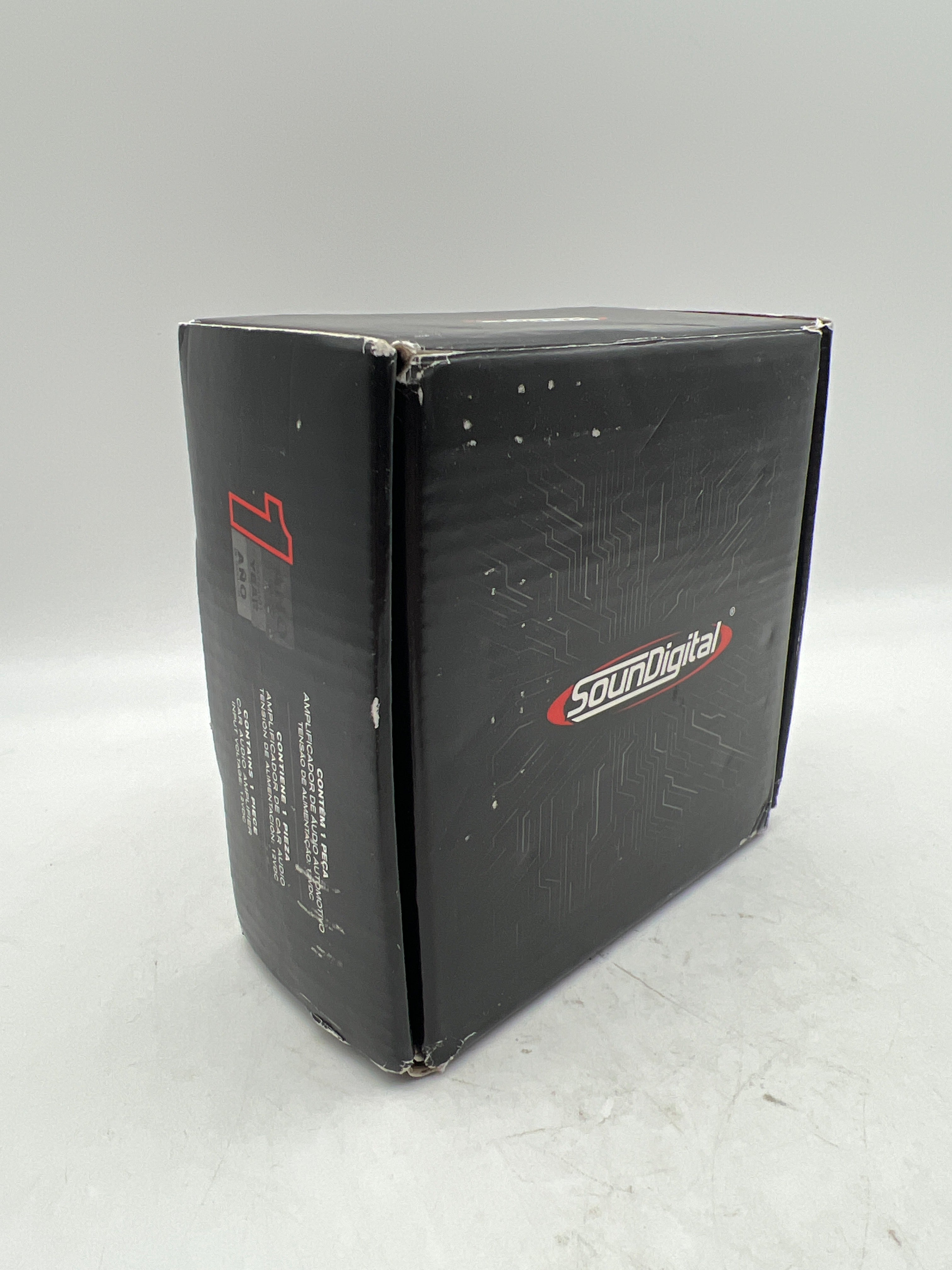 SounDigital Car Full Range Amplifier 800 - 4 Channels 800 Watts RMS 4 Ohm - Compact Size - Professional Quality