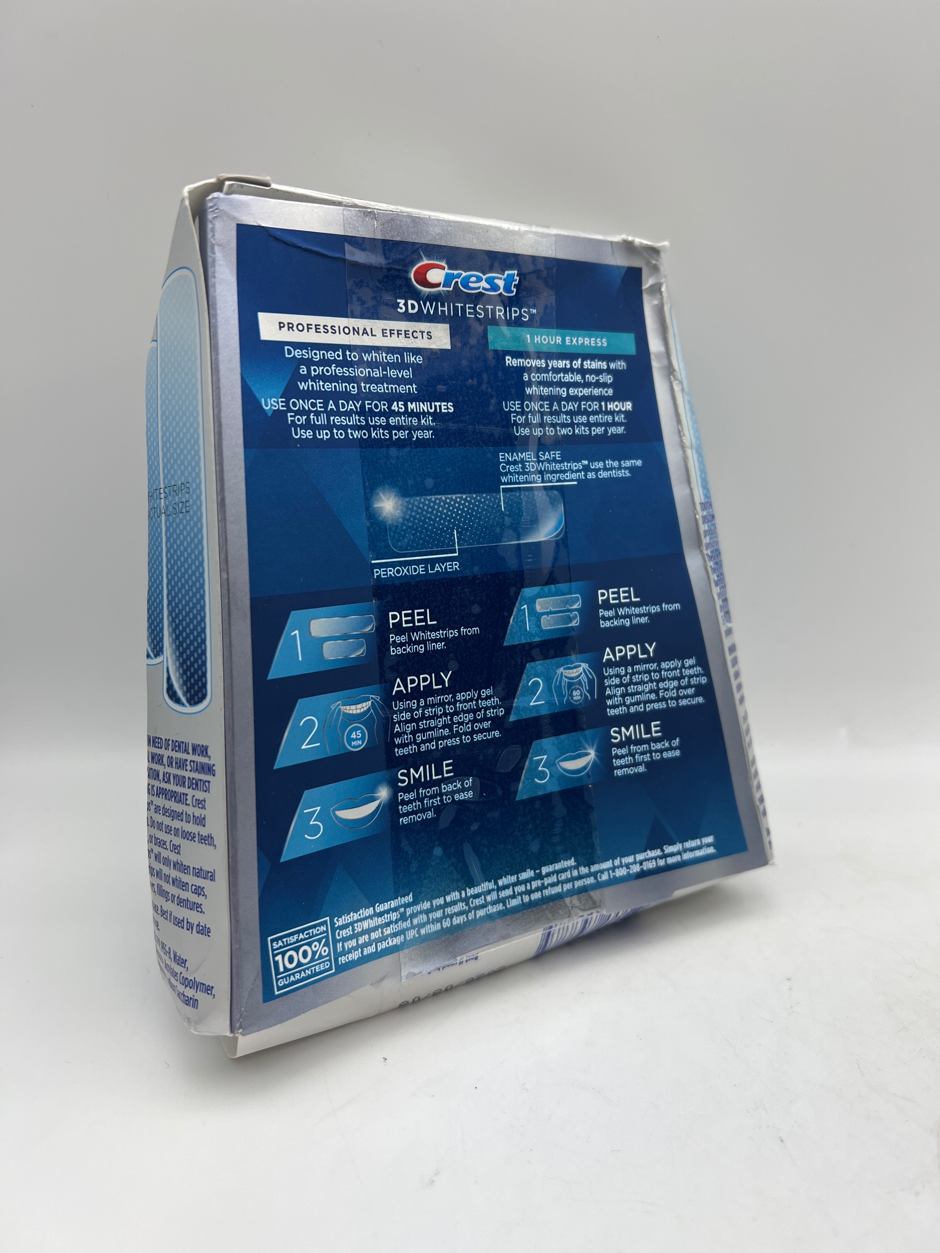 Crest 3D Whitestrips Professional Effects Teeth Whitening Kit