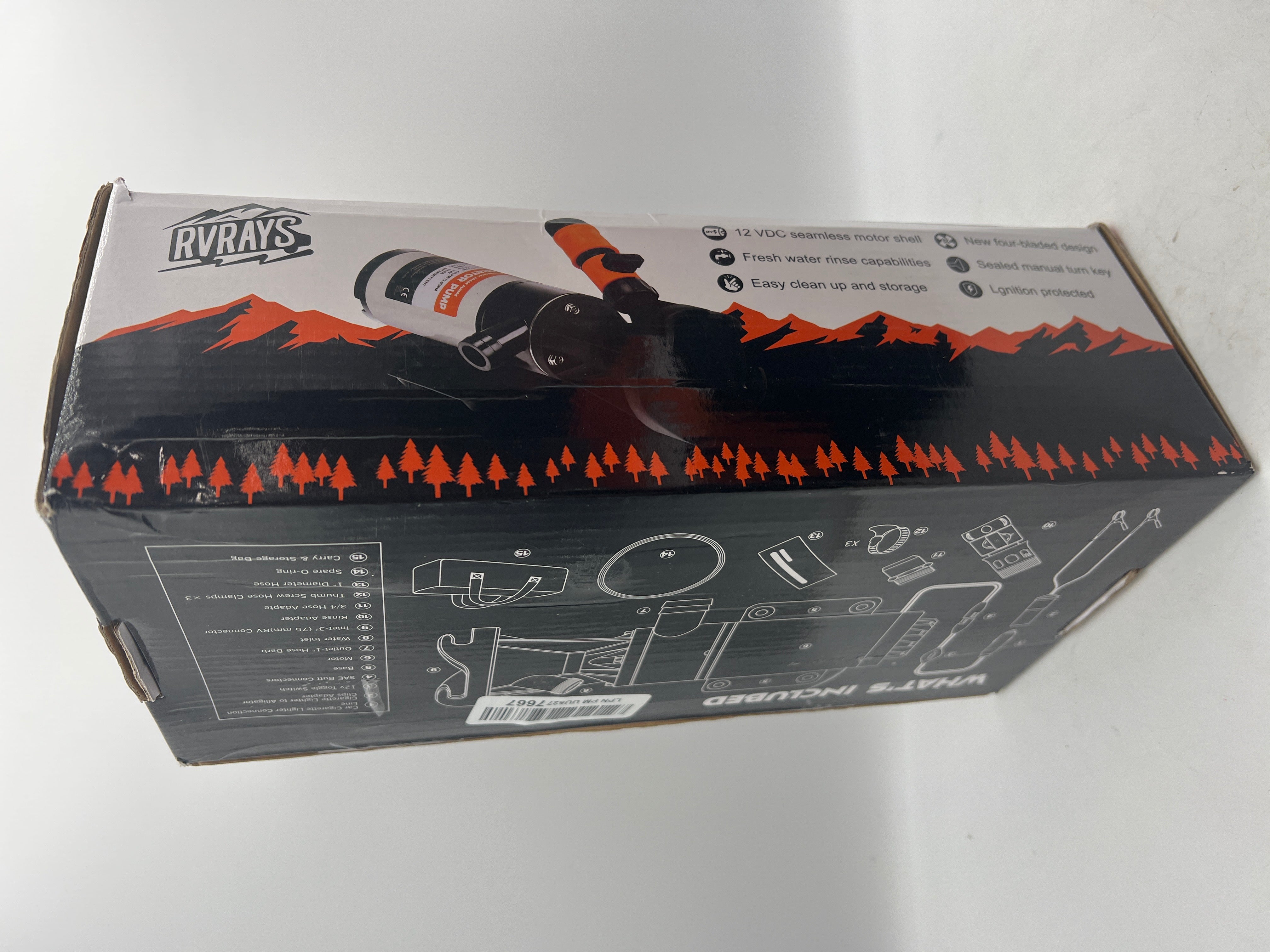 RVRAYS Macerator Pump 12V 12GPM