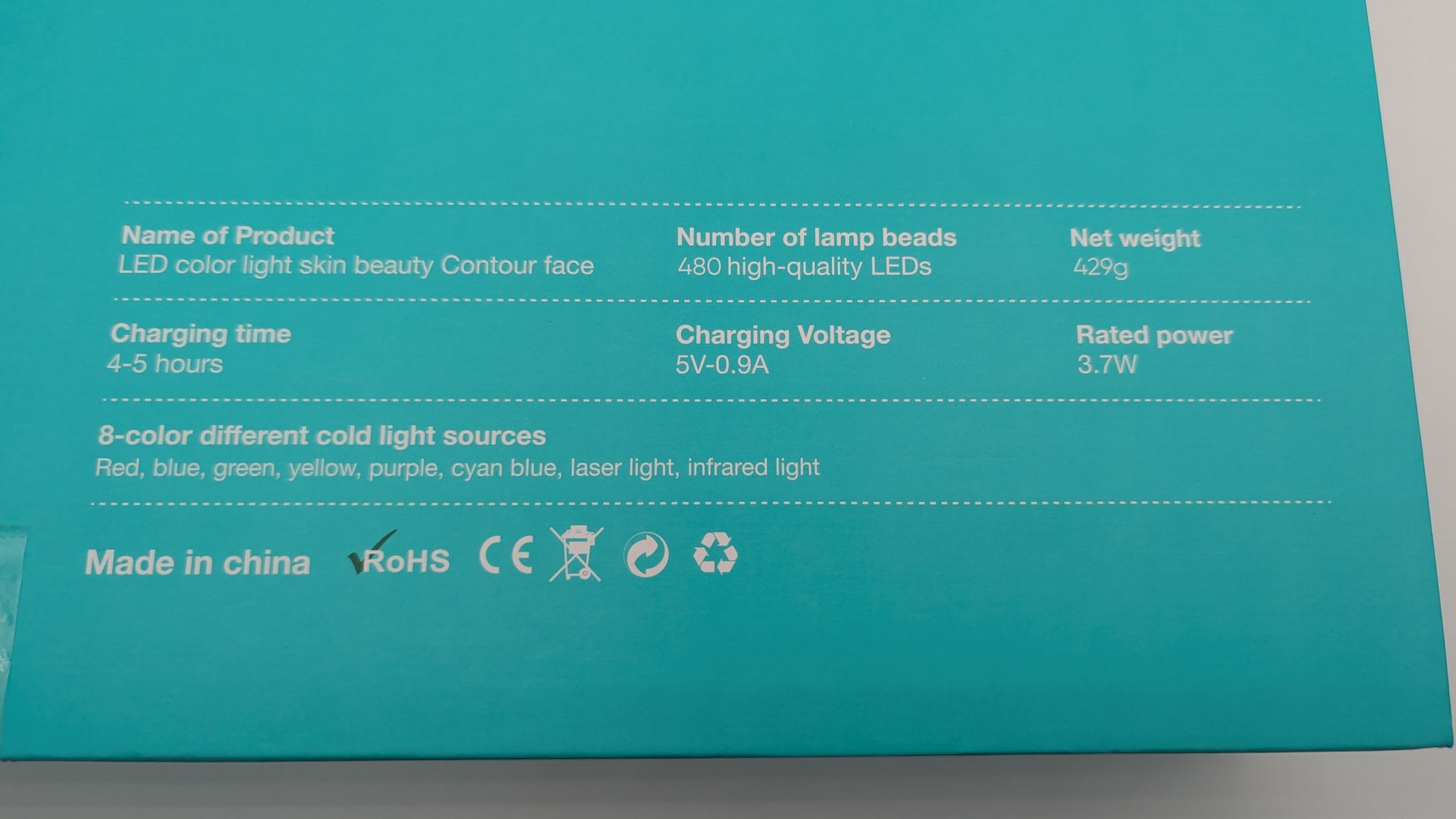 BUBLOC Red Light Therapy Mask Kit