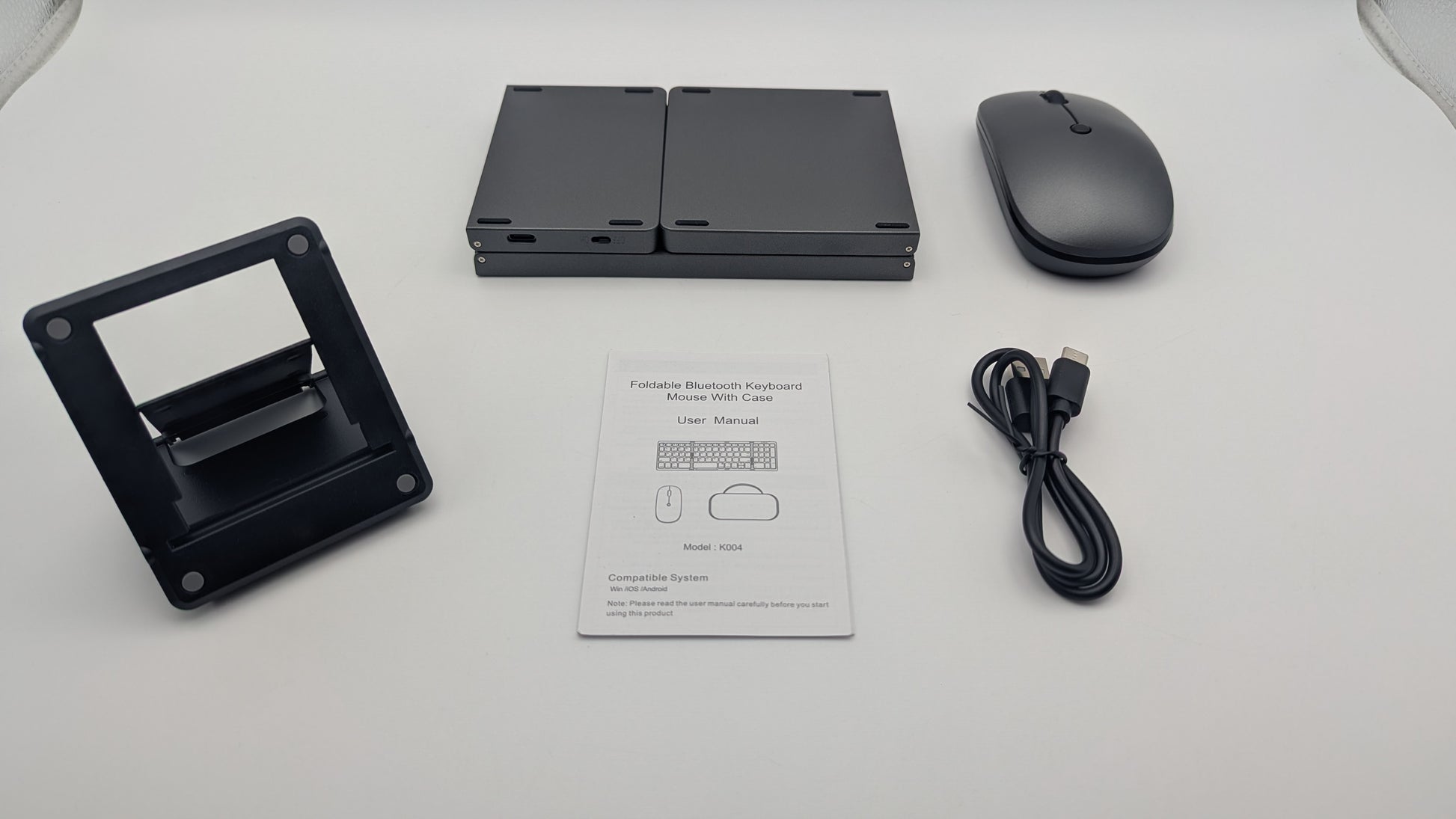 wireless foldable keyboard and mouse