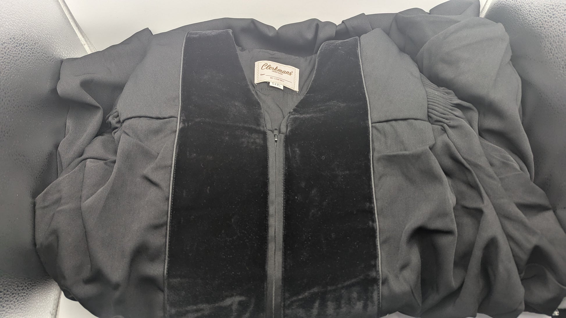 CLERKMANS Unisex Deluxe Doctoral Graduation Gown Set 54XL