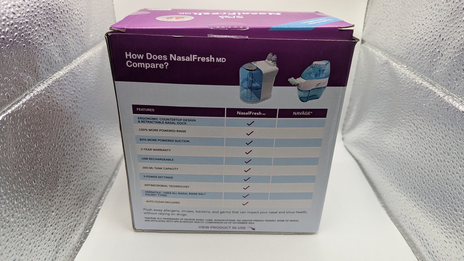 NASALFRESH MD Dual Powered Nasal Irrigation System