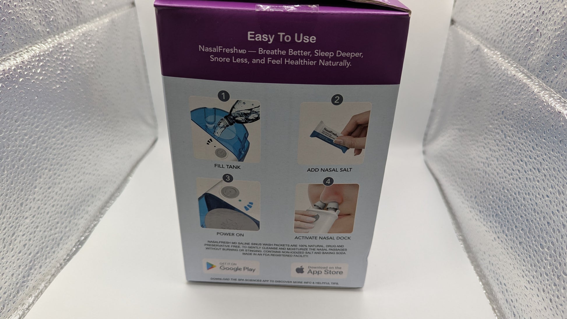 NASALFRESH MD Dual Powered Nasal Irrigation System