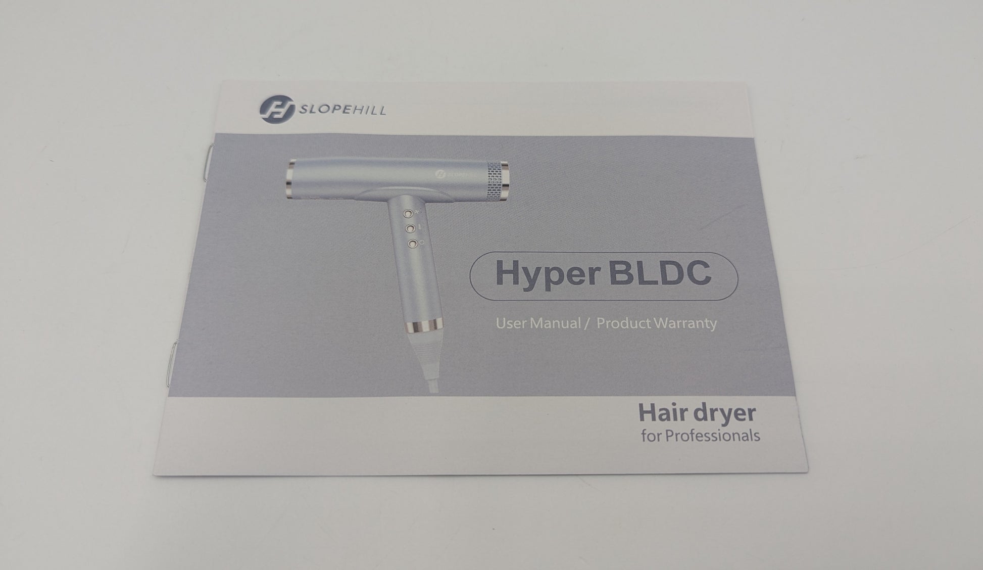 Slopehill Hyper BLDC Hair Dryer User Manual and Warranty in Blue