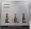 Anybear Cold Press Juicer, 200W Masticating Slow Juicer, Silver