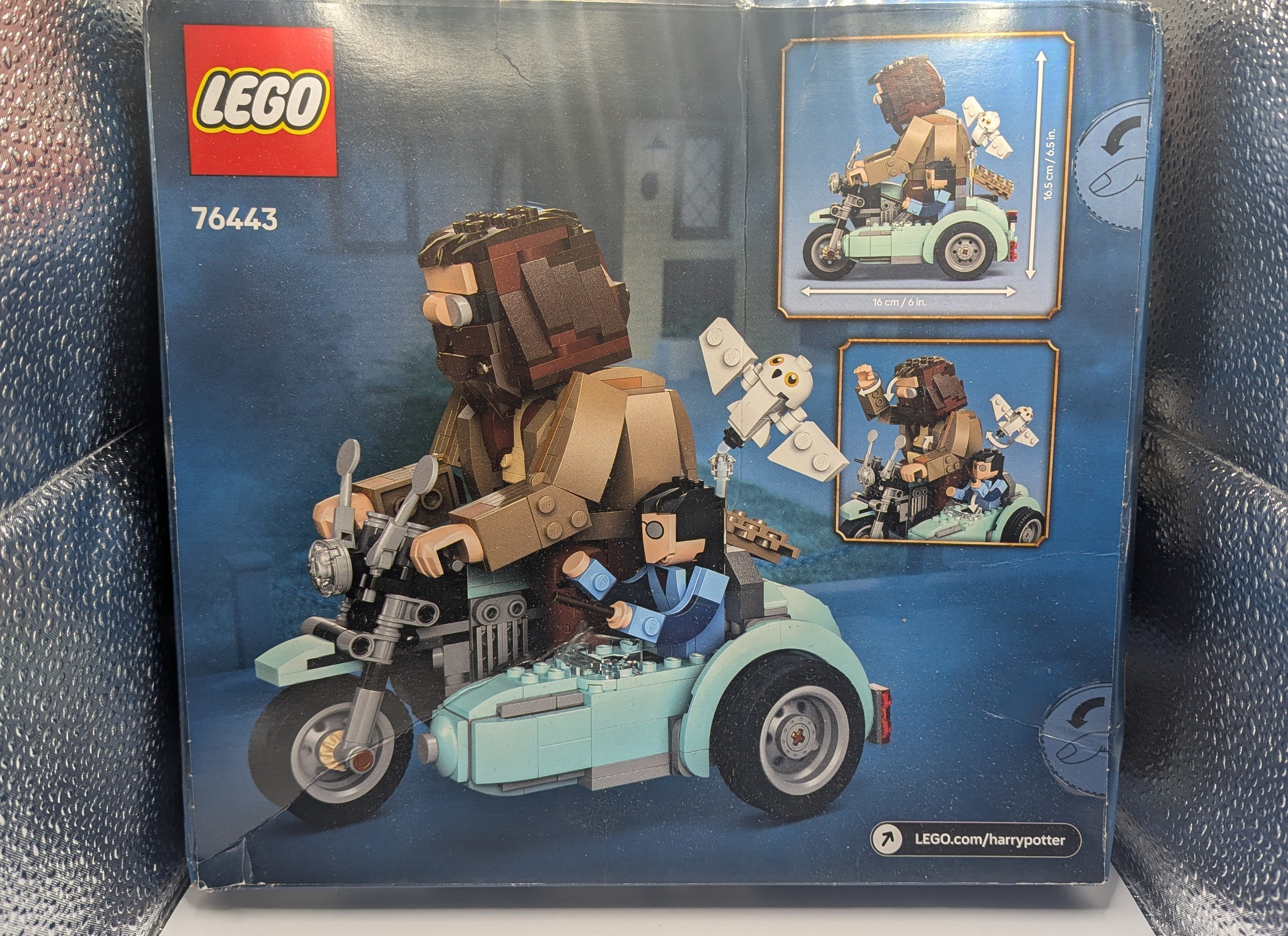 LEGO Harry Potter Hagrid & Harry's Motorcycle Ride Building Toy - 76443