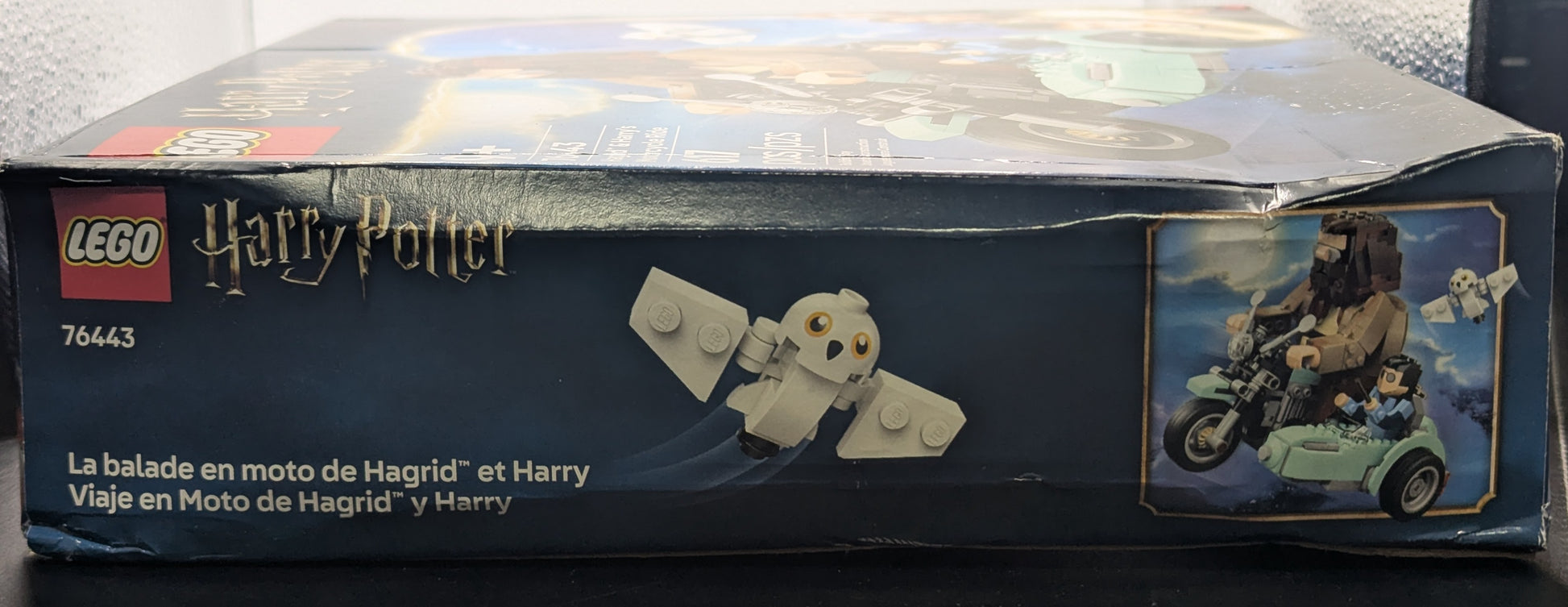 LEGO Harry Potter Hagrid & Harry's Motorcycle Ride Building Toy - 76443