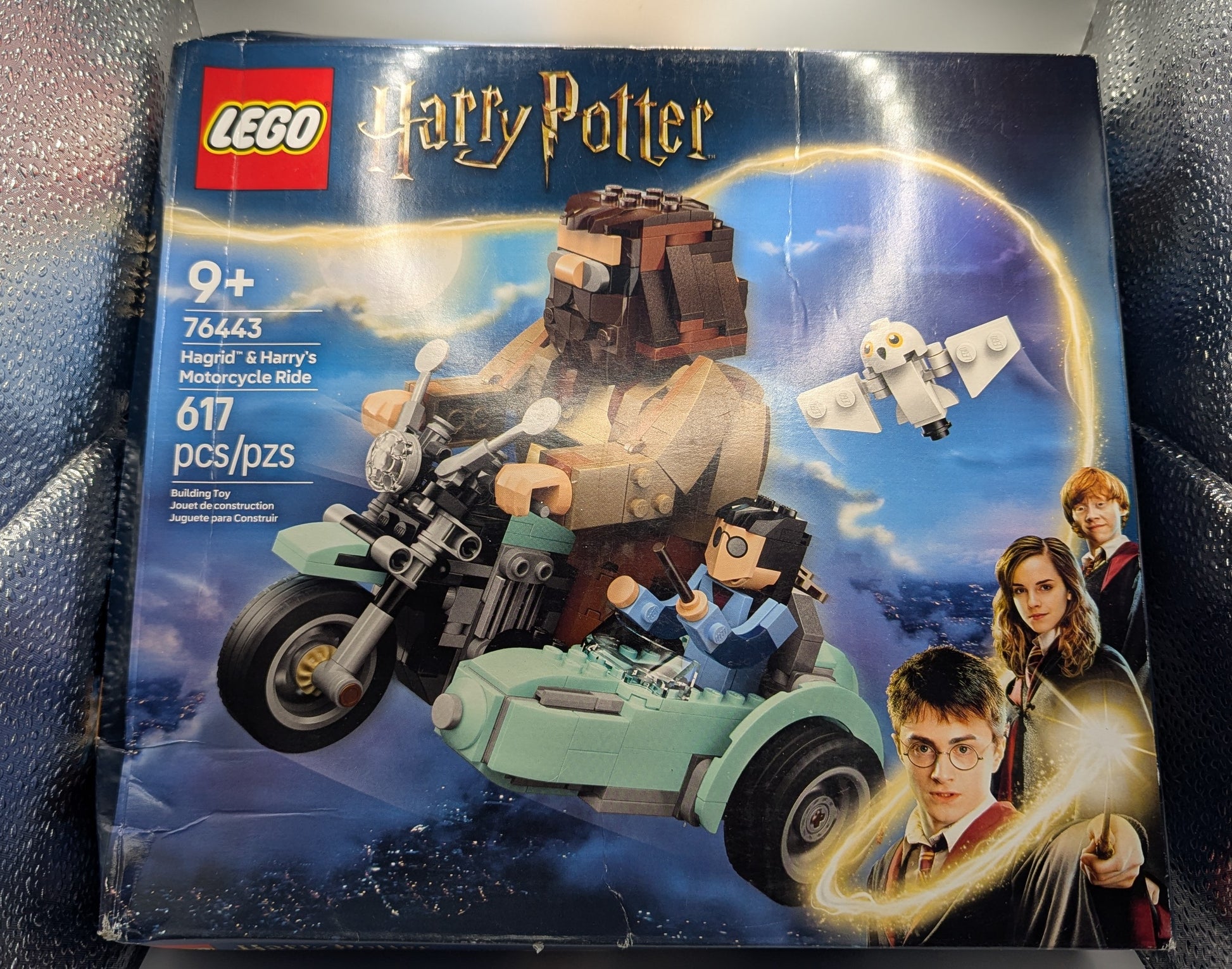 LEGO Harry Potter Hagrid & Harry's Motorcycle Ride Building Toy - 76443