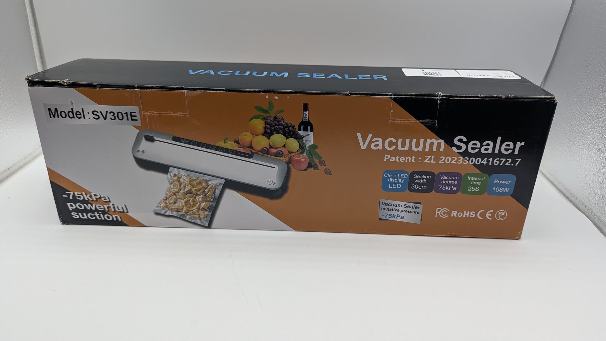 Vacuum Sealer Machine 75 Kpa