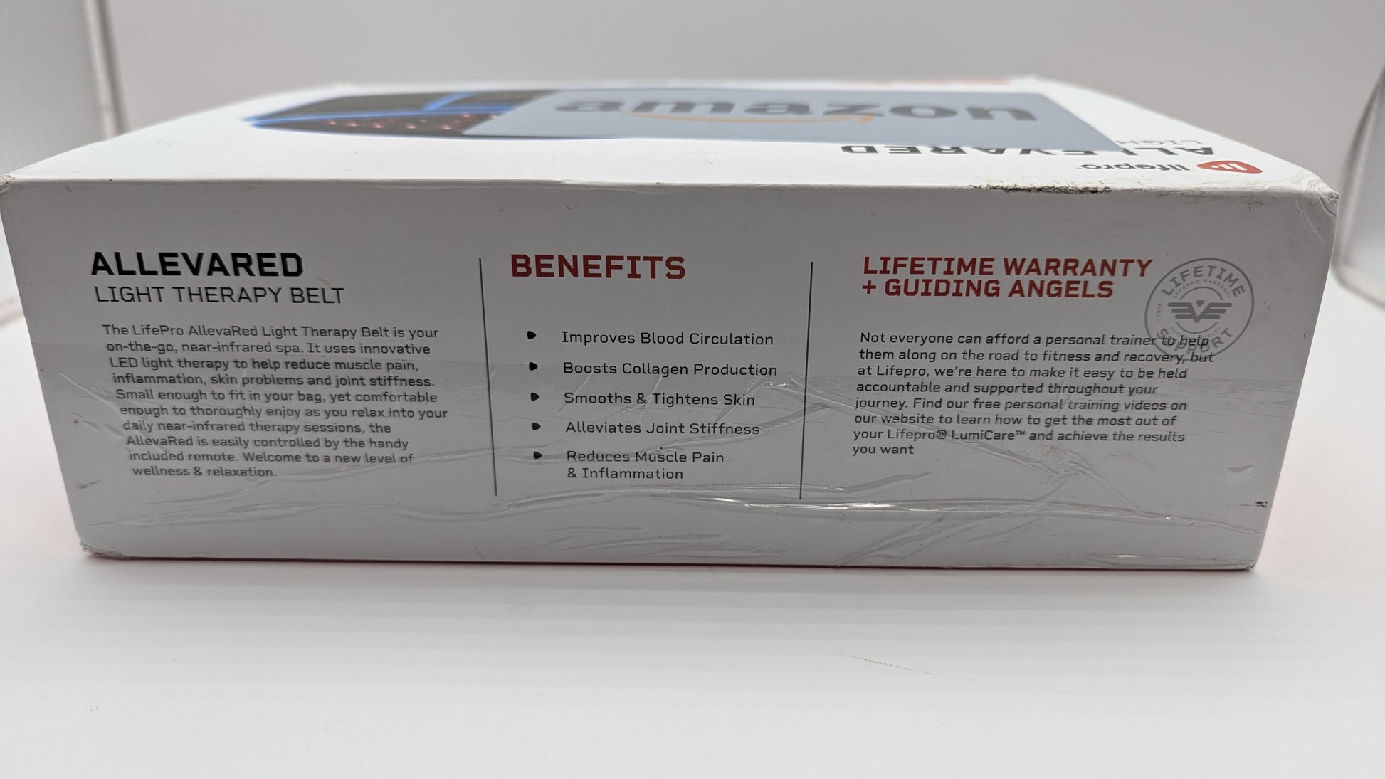 Lifepro Red Light Therapy Belt in use