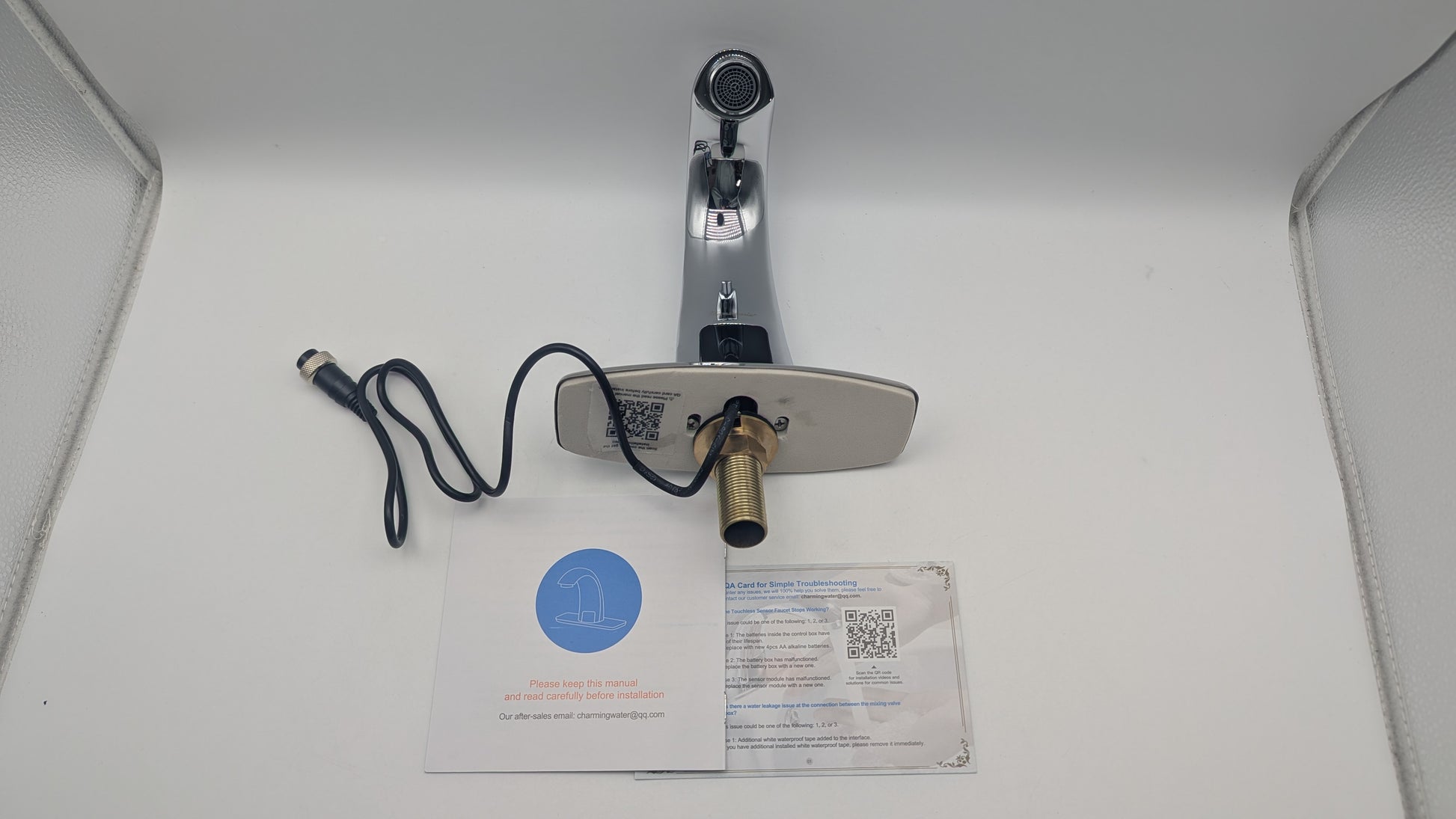 Charmingwater Touchless Bathroom Sink Faucet