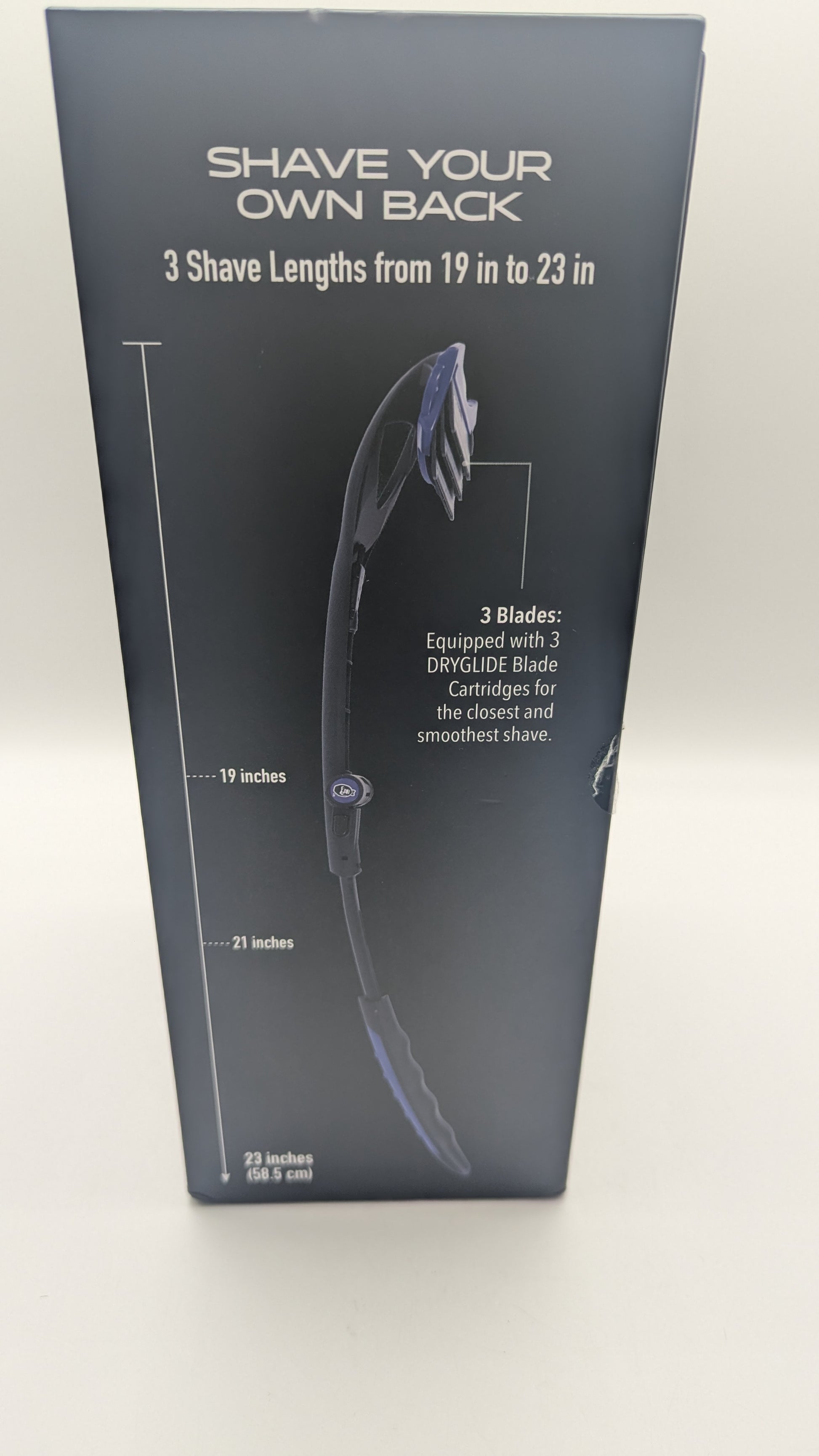 ergonomic back shaver