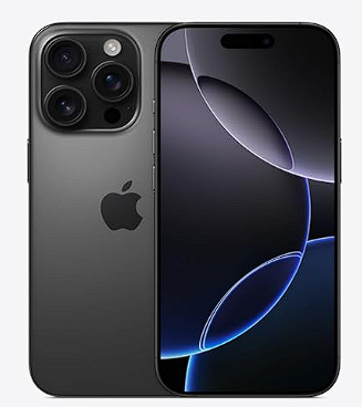 Apple iPhone 16 Pro 512GB Black Titanium - Unlocked (Renewed)