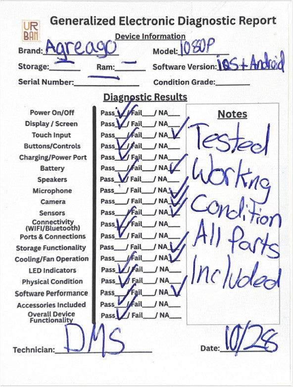 Agreago Electric Focus Projector