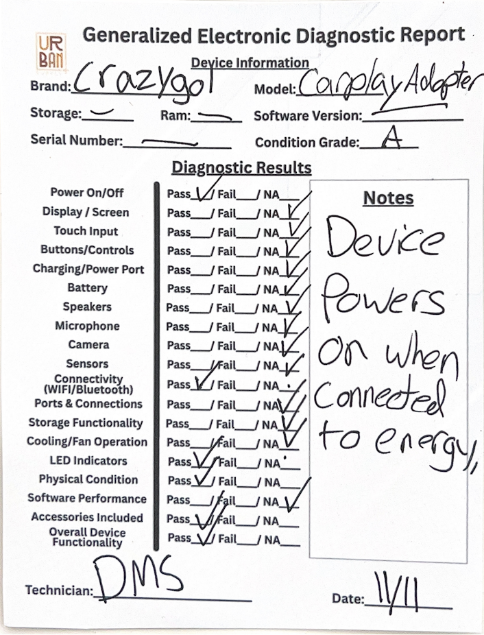 Wireless CarPlay Adapter