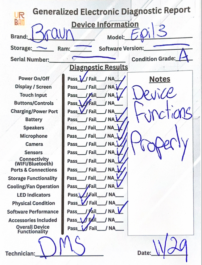 Braun Epilator Silk-épil 3 3-270