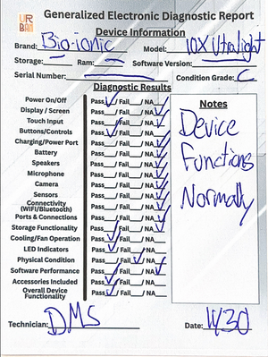 Bio Ionic 10X UltraLight Speed Hair Dryer