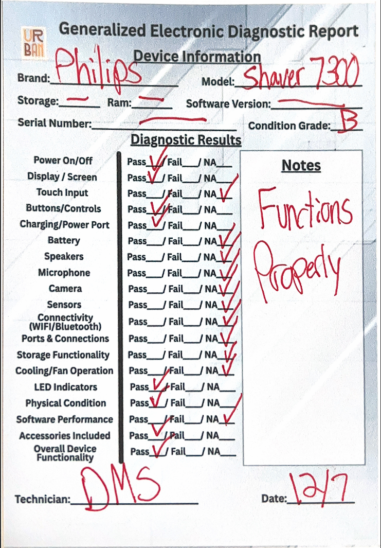Philips Norelco Shaver 7300