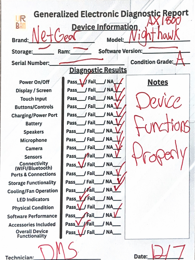 NETGEAR 4-Stream WiFi 6 Router R6700AX