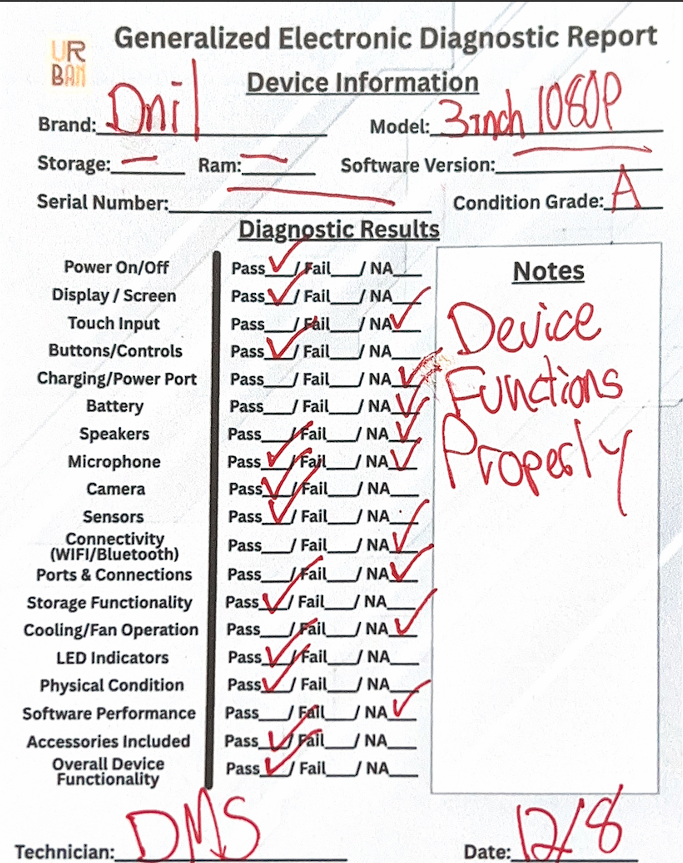3-Inch 1080P HD Car Driving Recorder