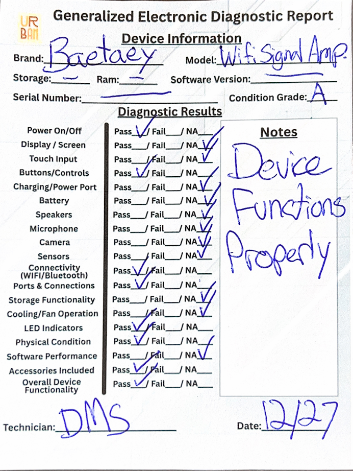 Baetaey WiFi Signal Amplifier