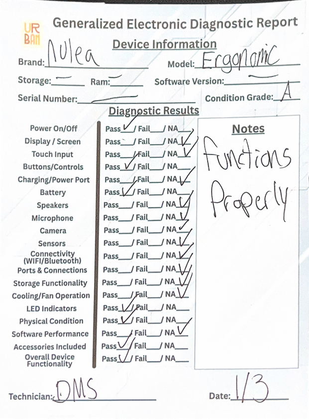 Nulea Wireless Ergonomic Keyboard