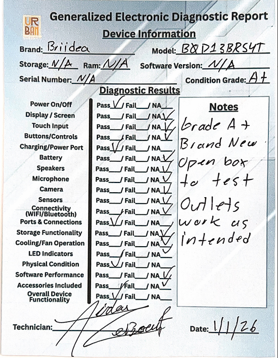 Briidea Drawer Outlet Kit