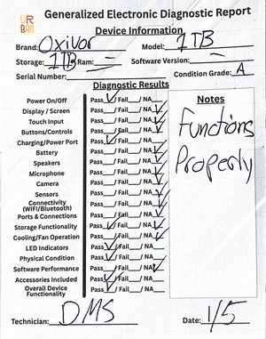 1TB External Hard Drive