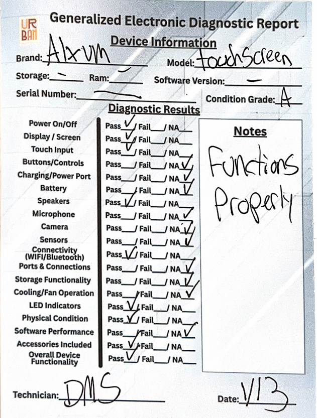 Alxum 7" Wireless Android Auto & Apple CarPlay Screen